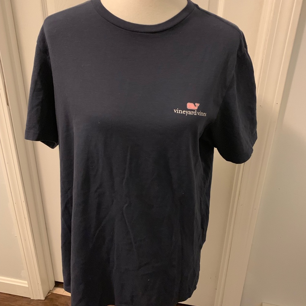 Vineyard Vines Navy Short Sleeve Tee
